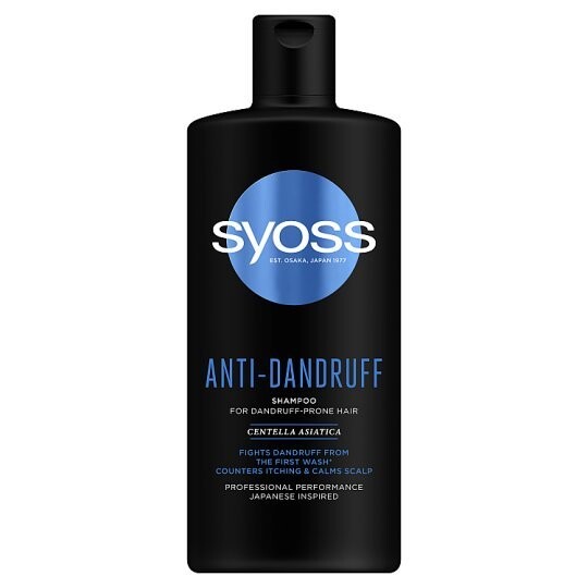 

Шампунь для волос против перхоти, 440 мл Syoss, Anti-Dandruff