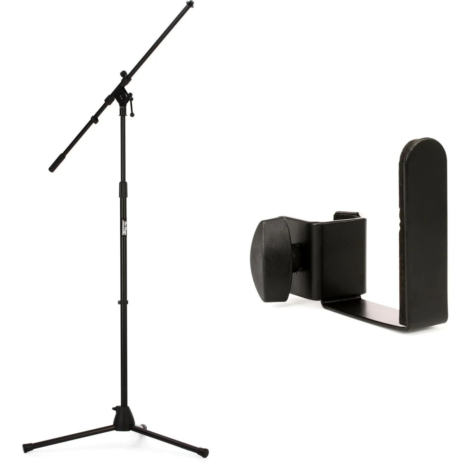 

Евроштанга для микрофона On-Stage MS7701B и зажимной держатель для аксессуаров