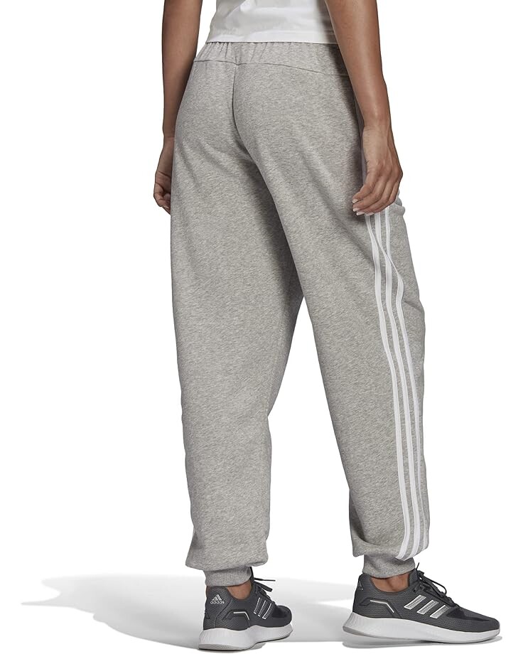 

Брюки Adidas Essentials Studio Lounge 3-Stripes Joggers, цвет Medium Grey Heather/White