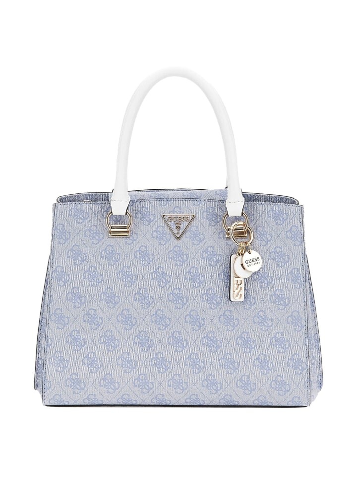 

Наплечная сумка Guess, цвет light blue logo
