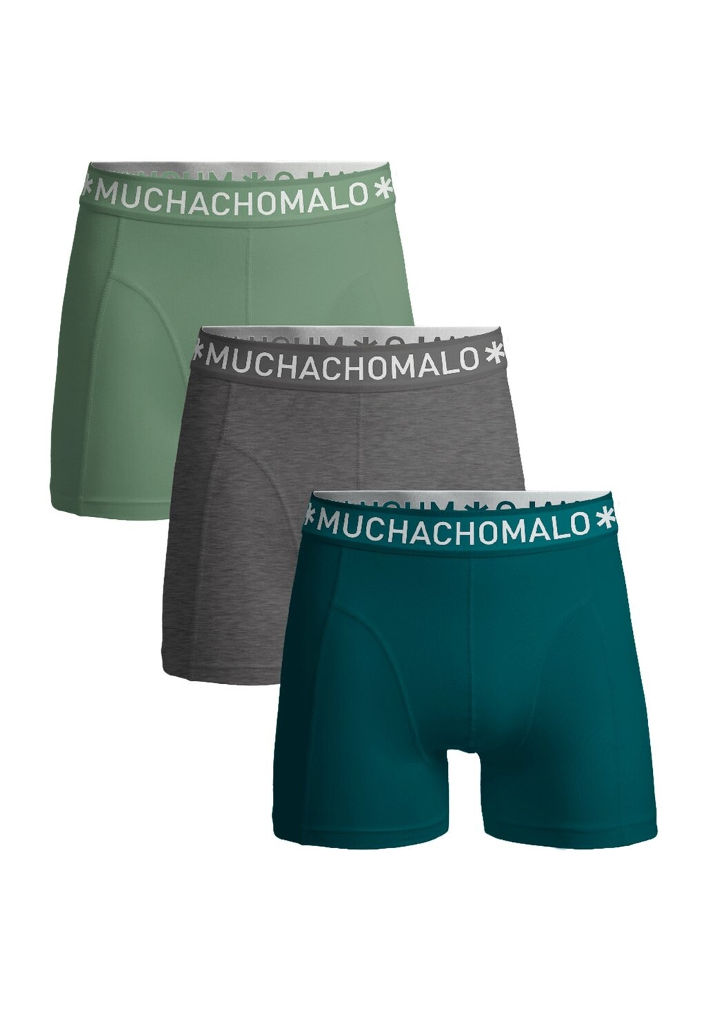

Брюки 3-PACK SOLID MUCHACHOMALO, зеленый