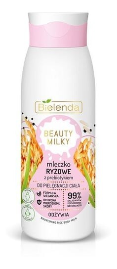 Рисовое молочко для ухода за телом с пребиотиком 400мл Bielenda Beauty Milky