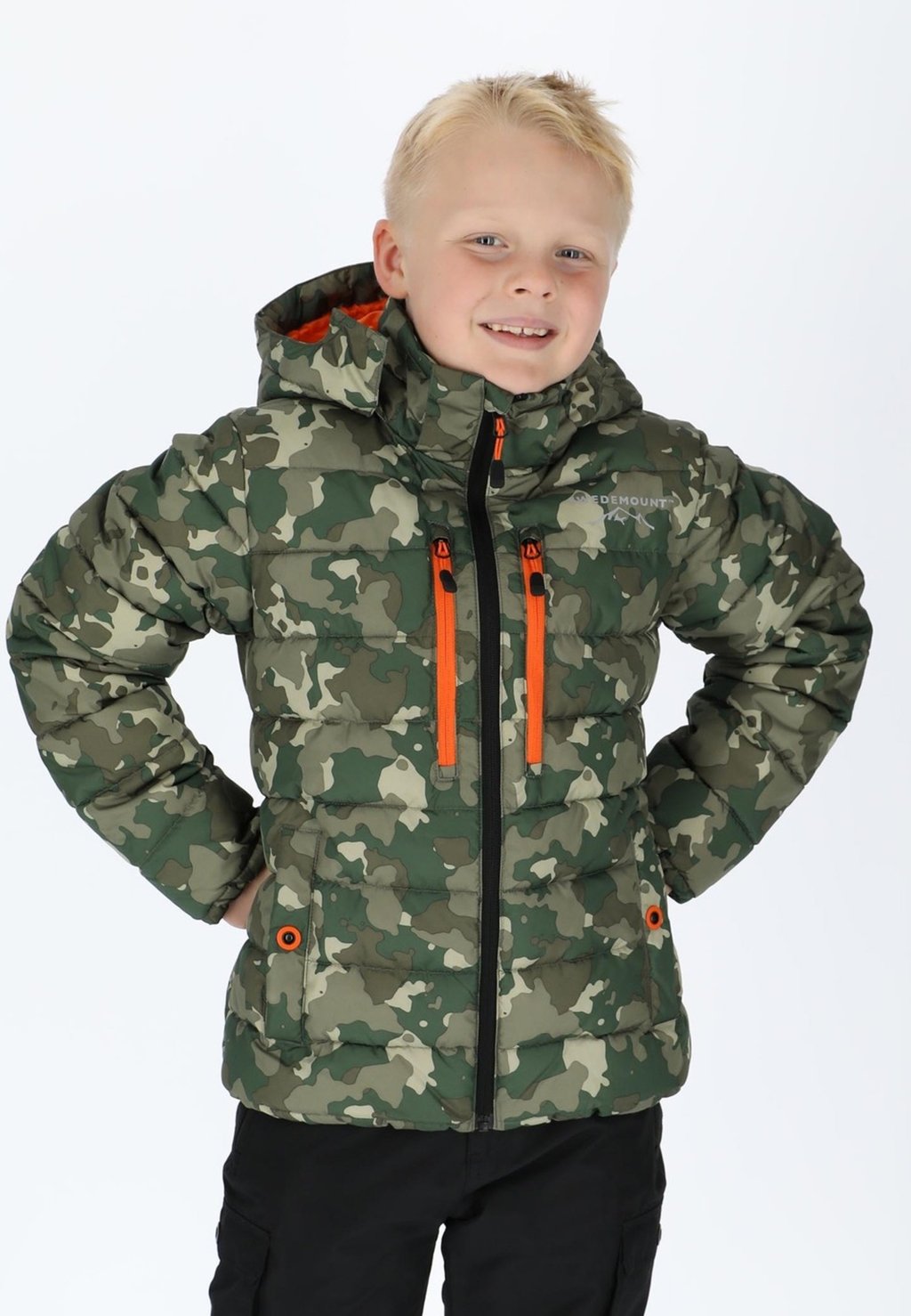 Куртка зимняя BRANÄS JR Swedemount, цвет camoflauge green orange куртка swedemount