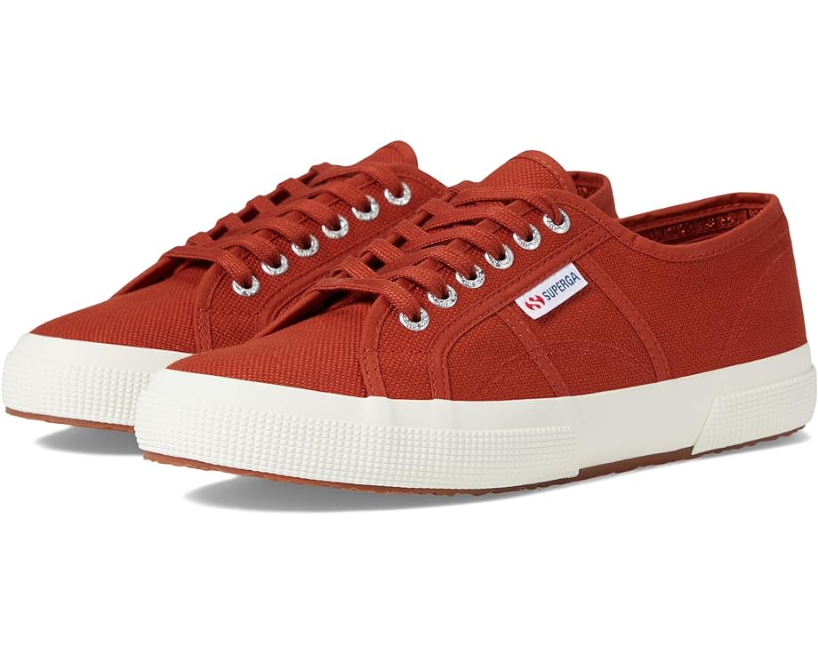 Кроссовки Superga 2750 COTU Classic Sneaker, цвет Brown Piquant/Full Avorio кроссовки superga classic violet lt avorio