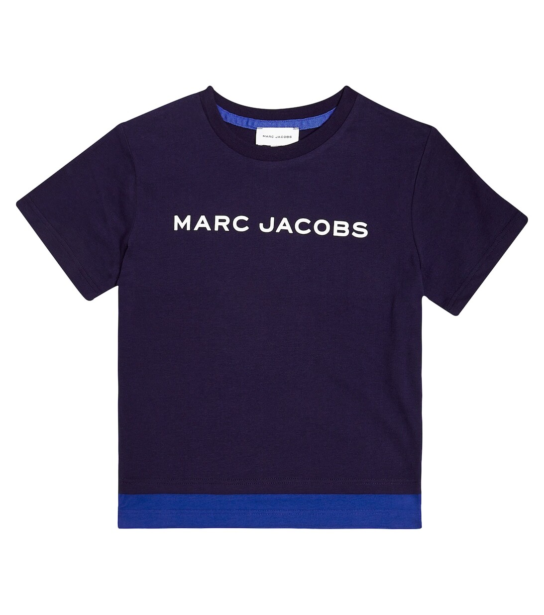 

Футболка из хлопкового джерси с логотипом Marc Jacobs, синий