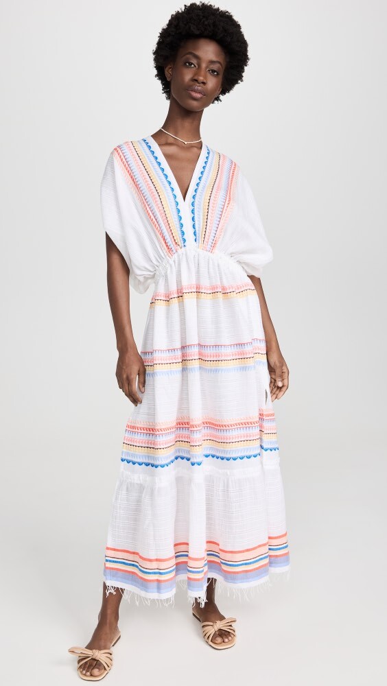 

Платье Lemlem Bekah Plunge Neck