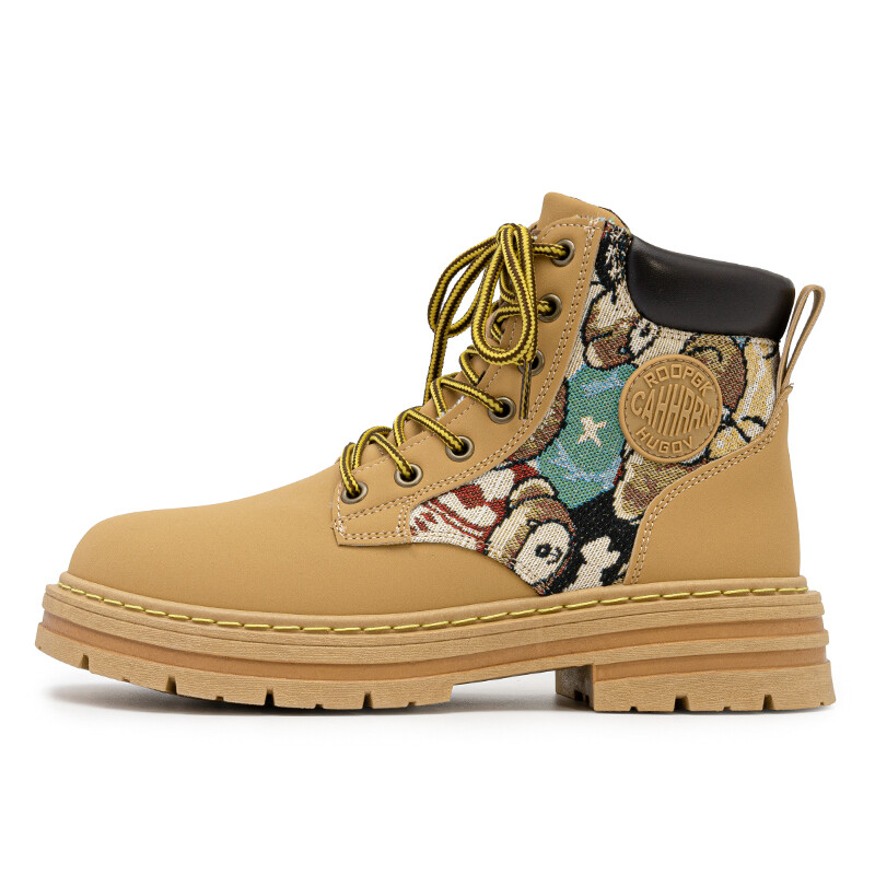 

Мужские ботинки Cahhrrn X Martin Boot Men Beige Little Red Man