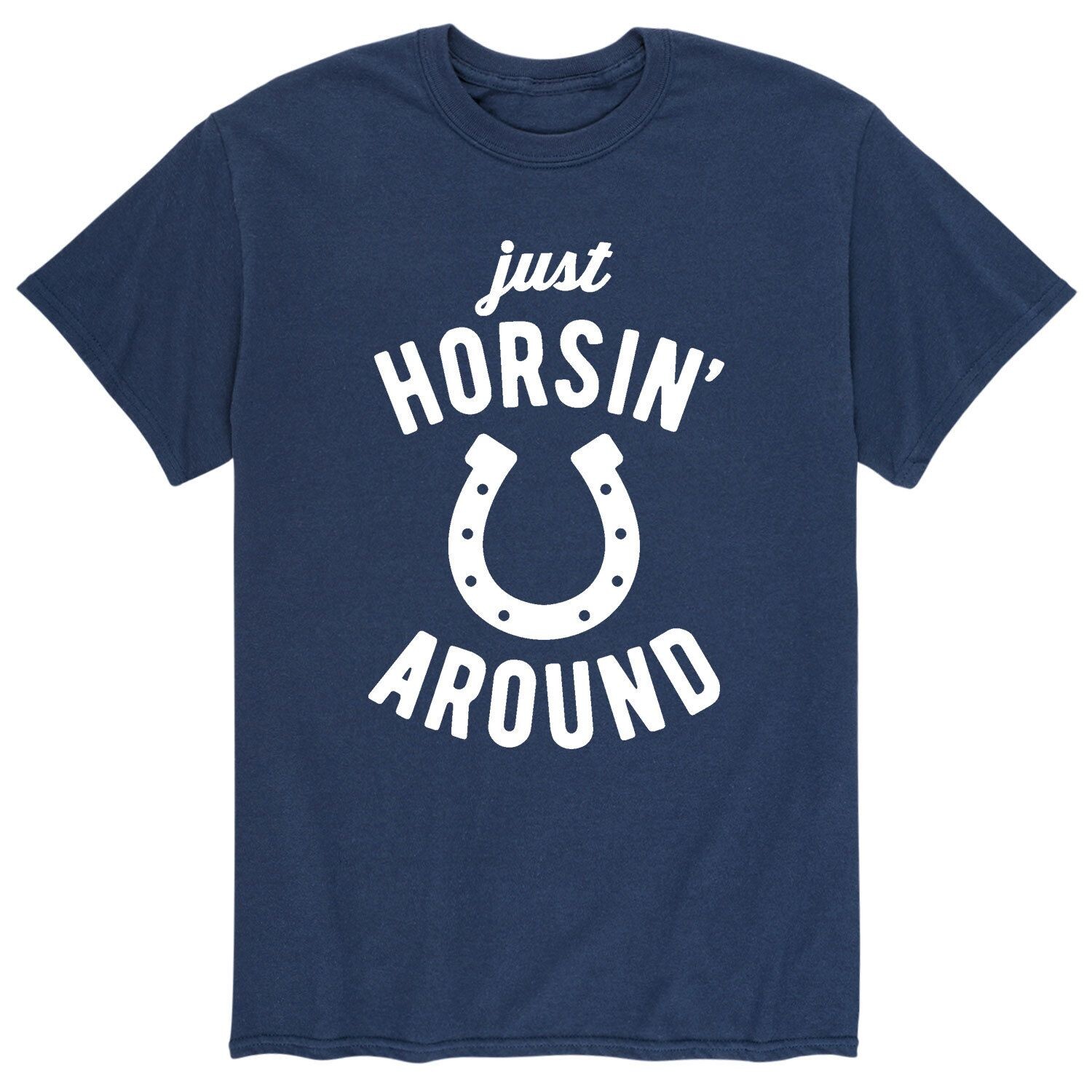 

Мужская футболка Just Horsin Round Licensed Character