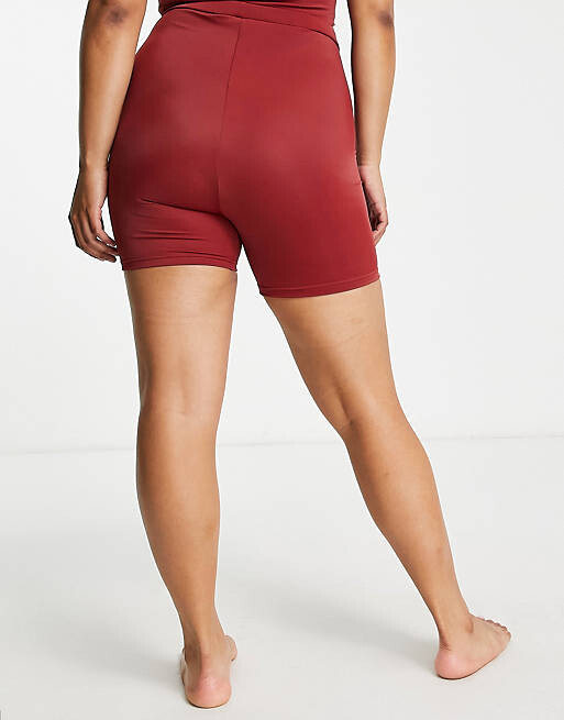 

Ржавые плавки бикини с леггинсами ASOS DESIGN Curve