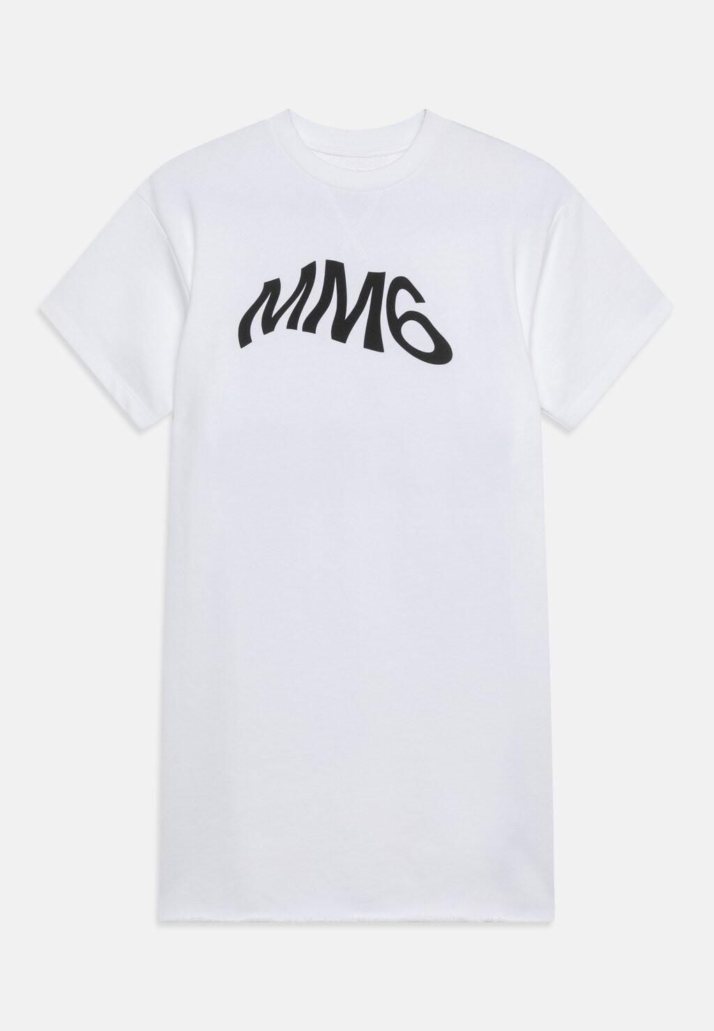 

Повседневное платье MM6 Maison Margiela, цвет white/black