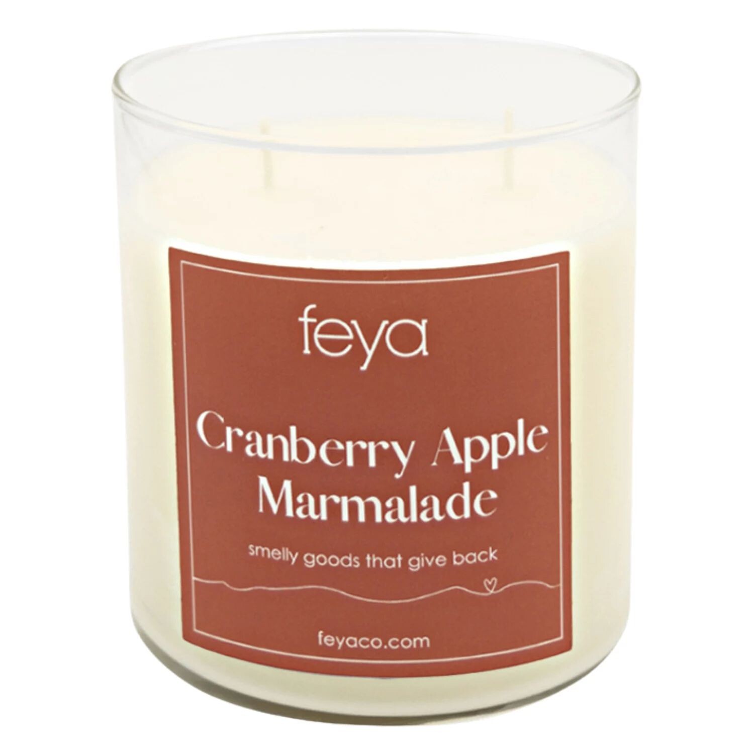 

Feya Candle Клюквенно-яблочный мармелад, 20 унций. Соевая свеча
