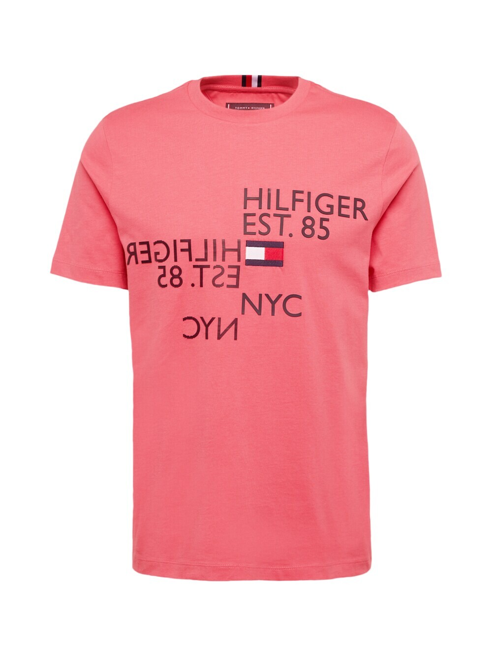 

Футболка Tommy Hilfiger, красный/пастельно-красный