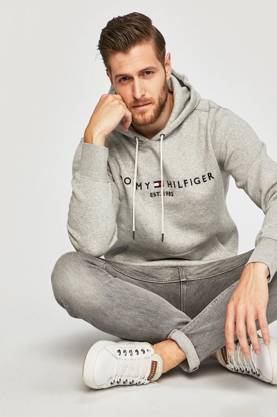 

Толстовка MW0MW10752 Tommy Hilfiger, серый