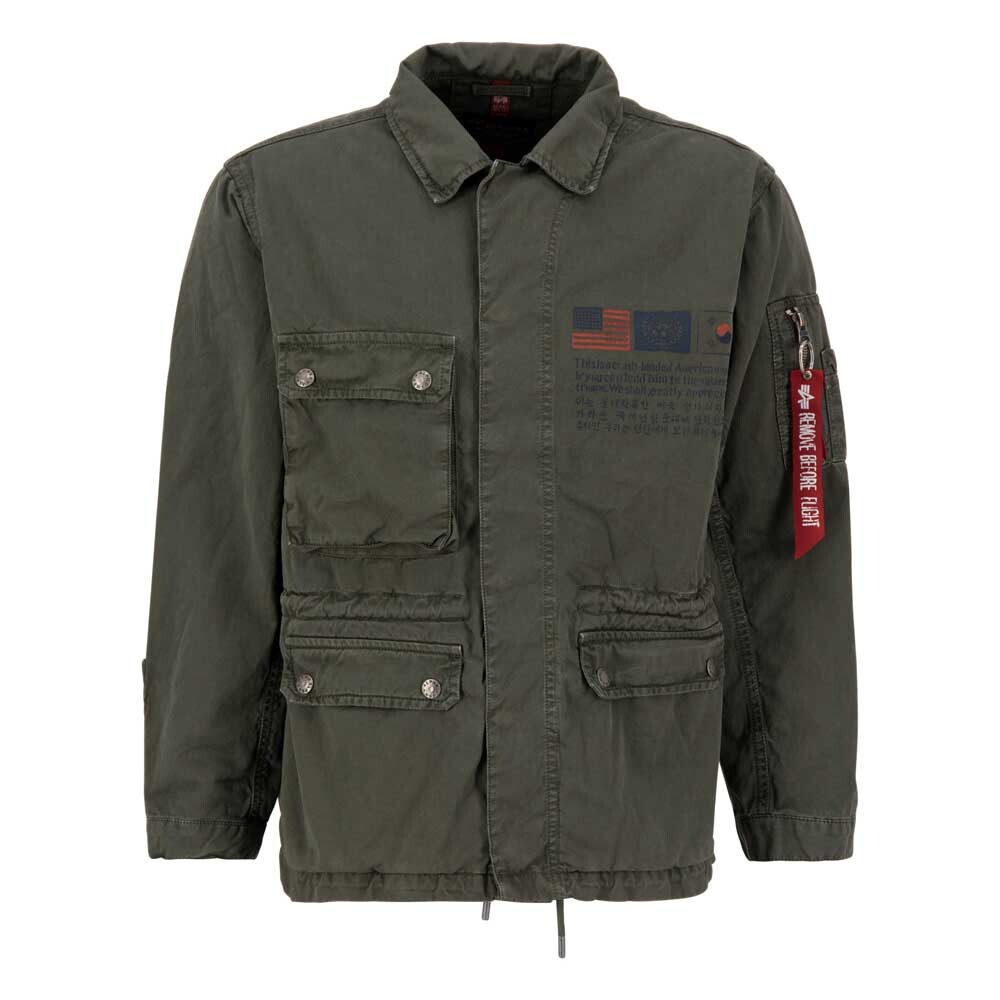

Куртка Alpha Industries Field Lwc, зеленый
