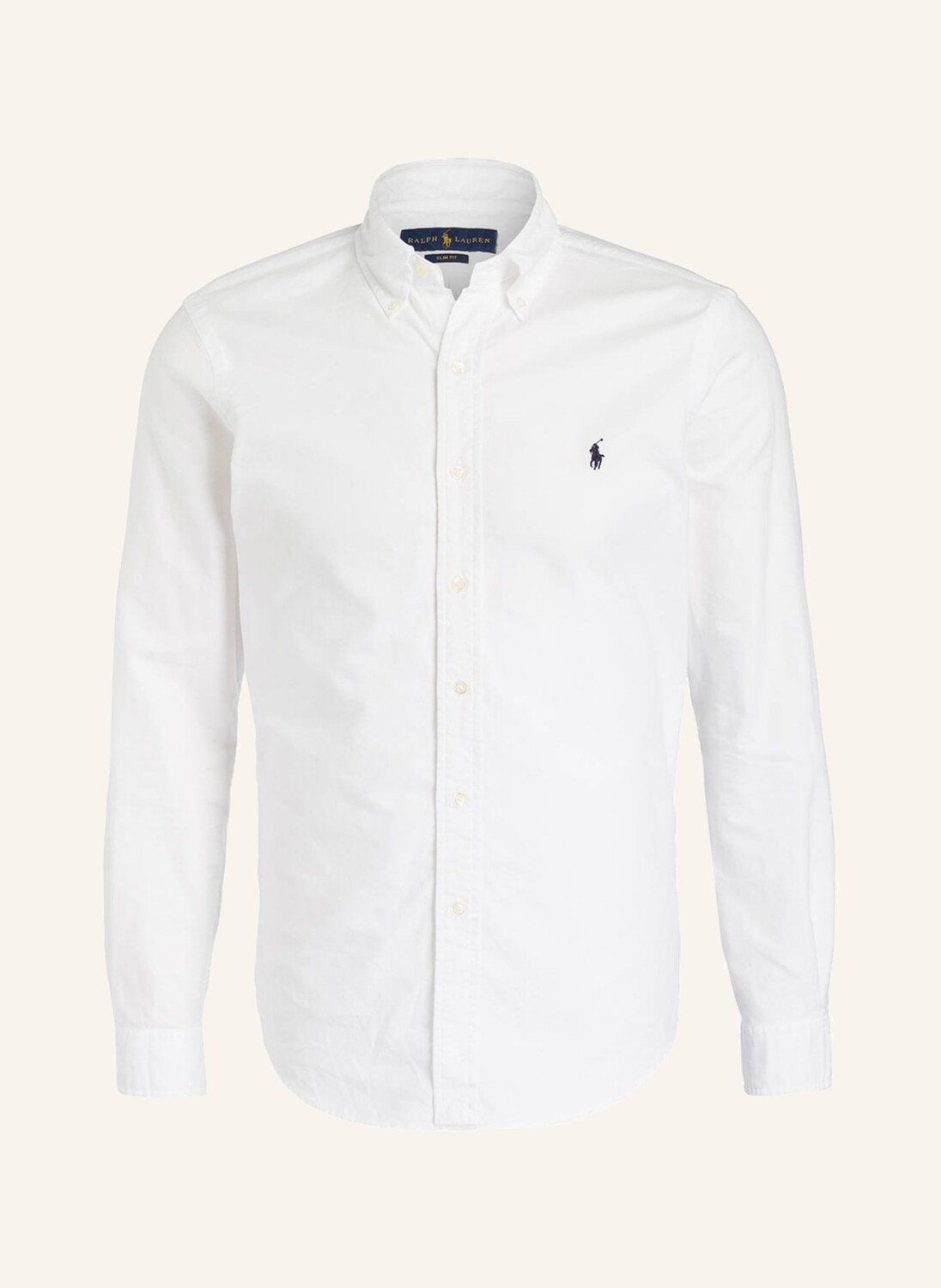 

Рубашка POLO RALPH LAUREN Slim Fit, белый