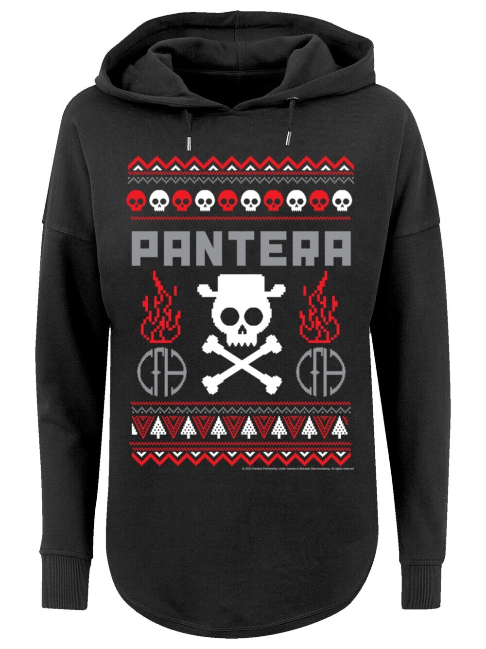 

Толстовка F4Nt4Stic Pantera Weihnachten Christmas, черный