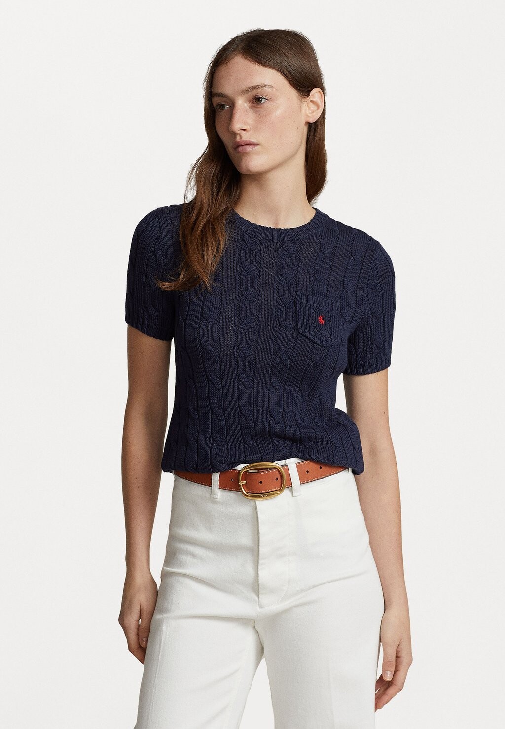 

Базовая футболка Tee Short Sleeve Polo Ralph Lauren, цвет hunter navy