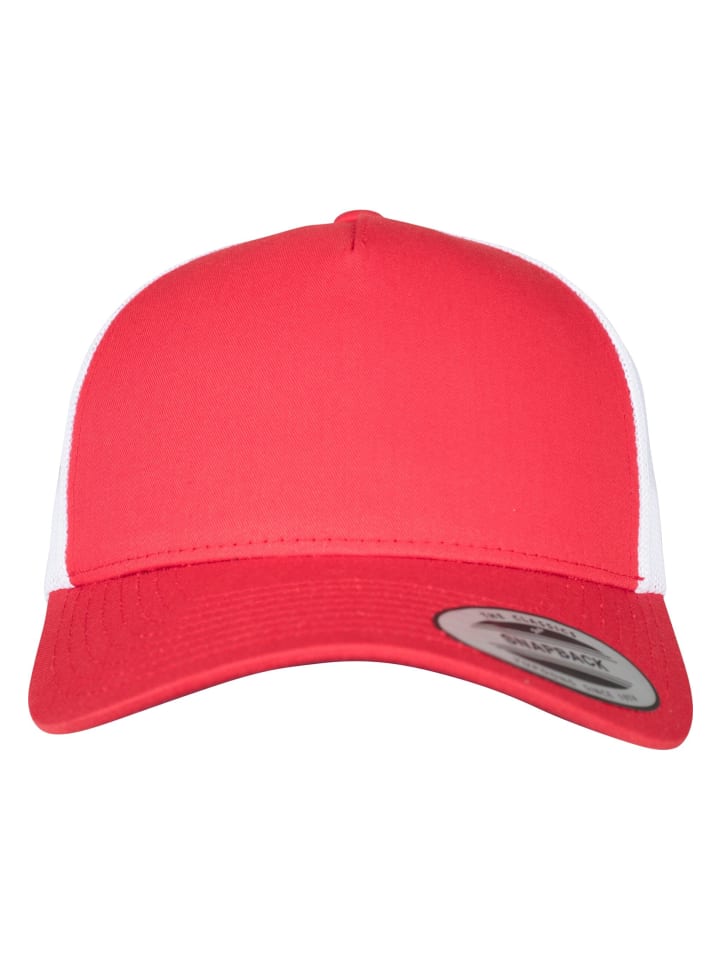 

Бейсболка Flexfit Trucker, цвет red/wht