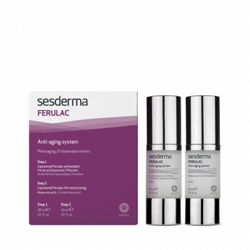 

Липосомальная Ферулаковая Система, Антивозрастная, 2x30мл Sesderma