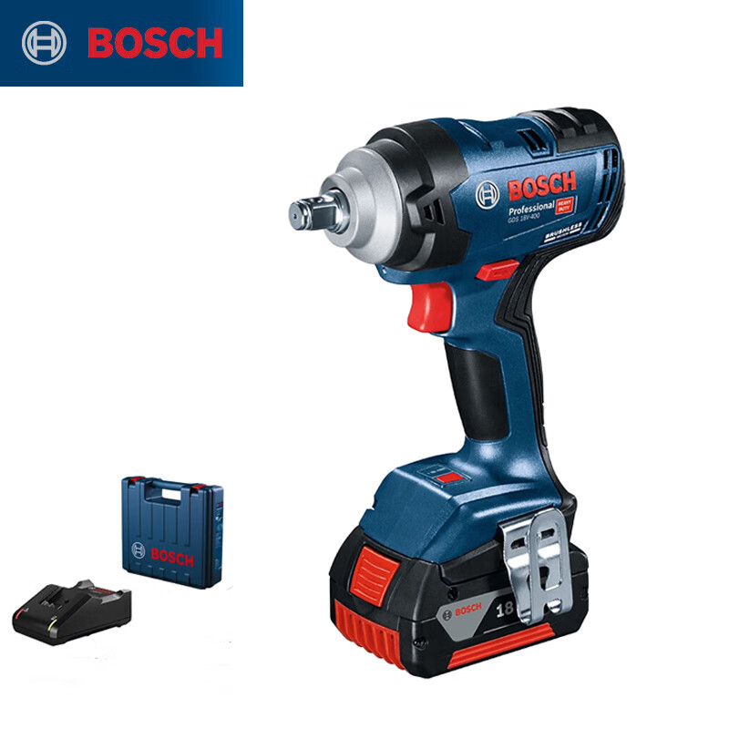 Дрель электрическая Bosch GDS-18V-400 + один аккумулятор и один заряд