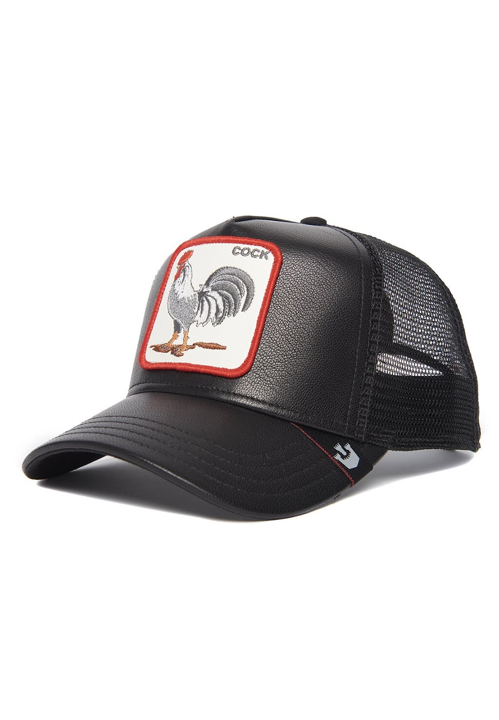 

Бейсболка TRUCKER COCK WILL PREVAIL Goorin Bros, цвет black