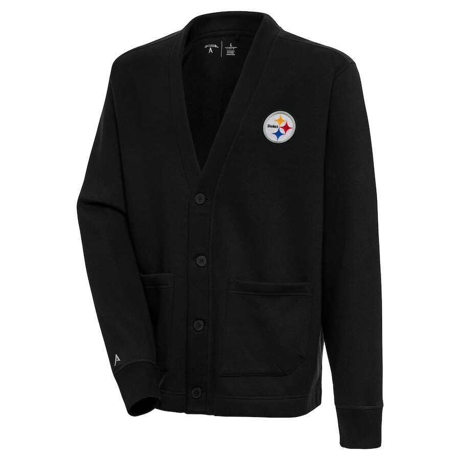 

Кардиган Antigua Pittsburgh Steelers, черный