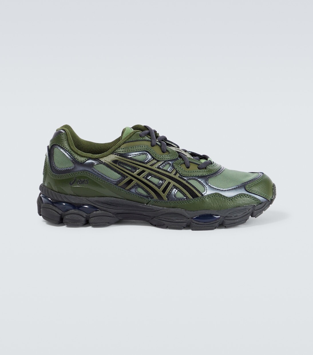 

Кроссовки gel-nyc из кожи и сетки Asics, зеленый