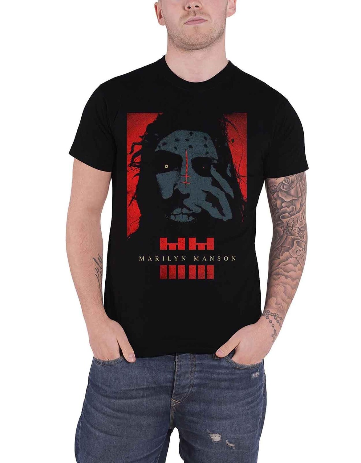 

Футболка повстанца Marilyn Manson, черный