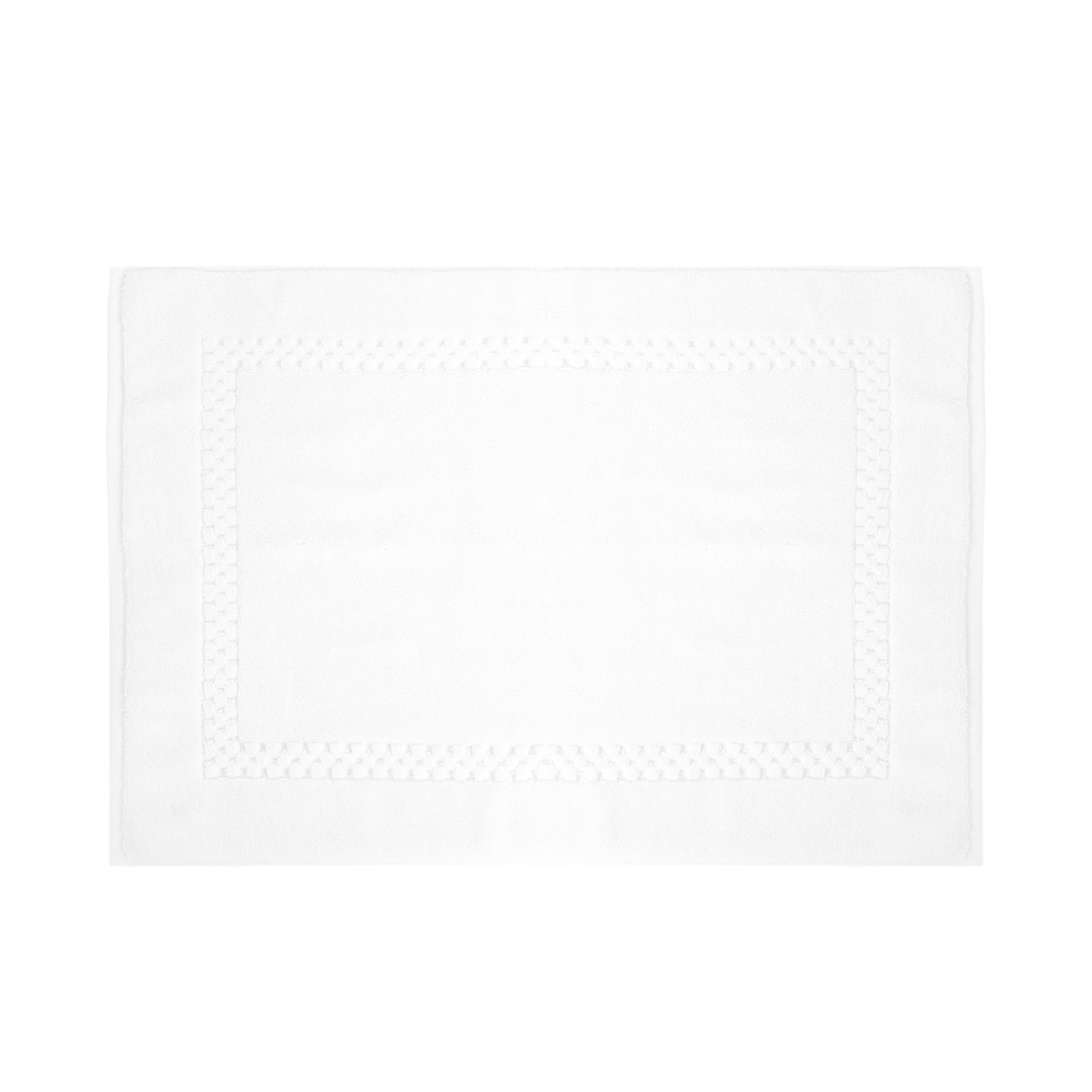 Однотонный коврик для ванной Thermae из чистого хлопка Coincasa, белый цена и фото