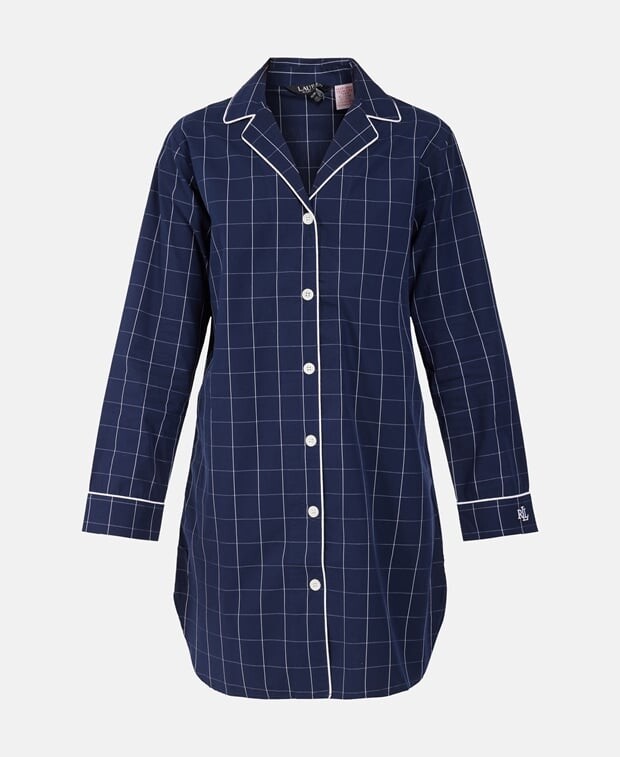 

Ночная рубашка Lauren Ralph Lauren, темно-синий