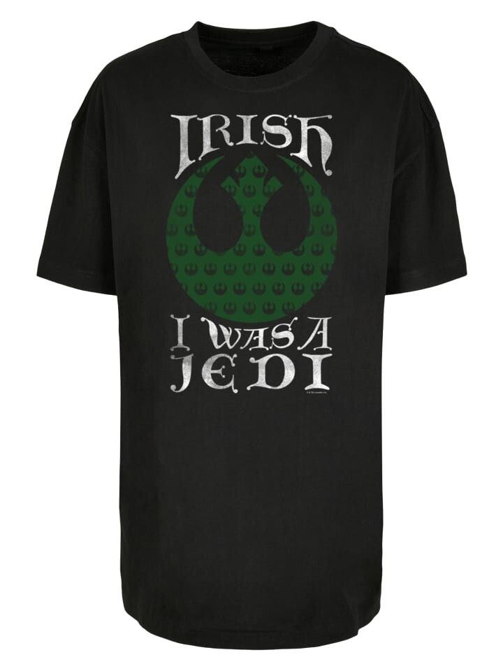 

Футболка F4NT4STIC Oversized Boyfriend Tee Star Wars Irish I Was A Jedi, черный
