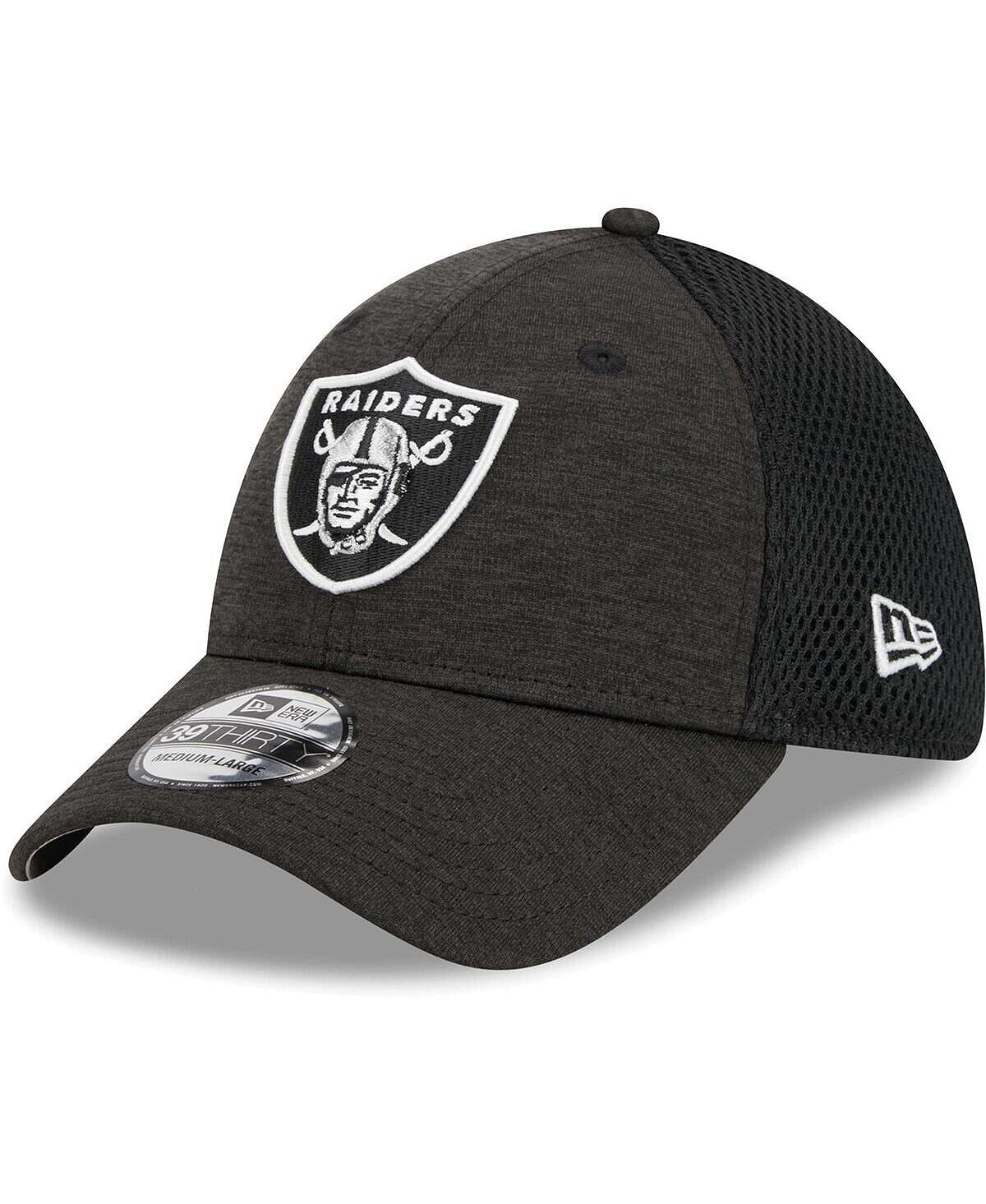 

Черная мужская гибкая кепка Las Vegas Raiders 39THIRTY New Era