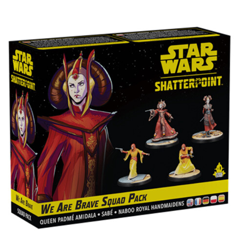 

Фигурки We Are Brave (Padme Amidala) Squad Pack: Star Wars Shatterpoint