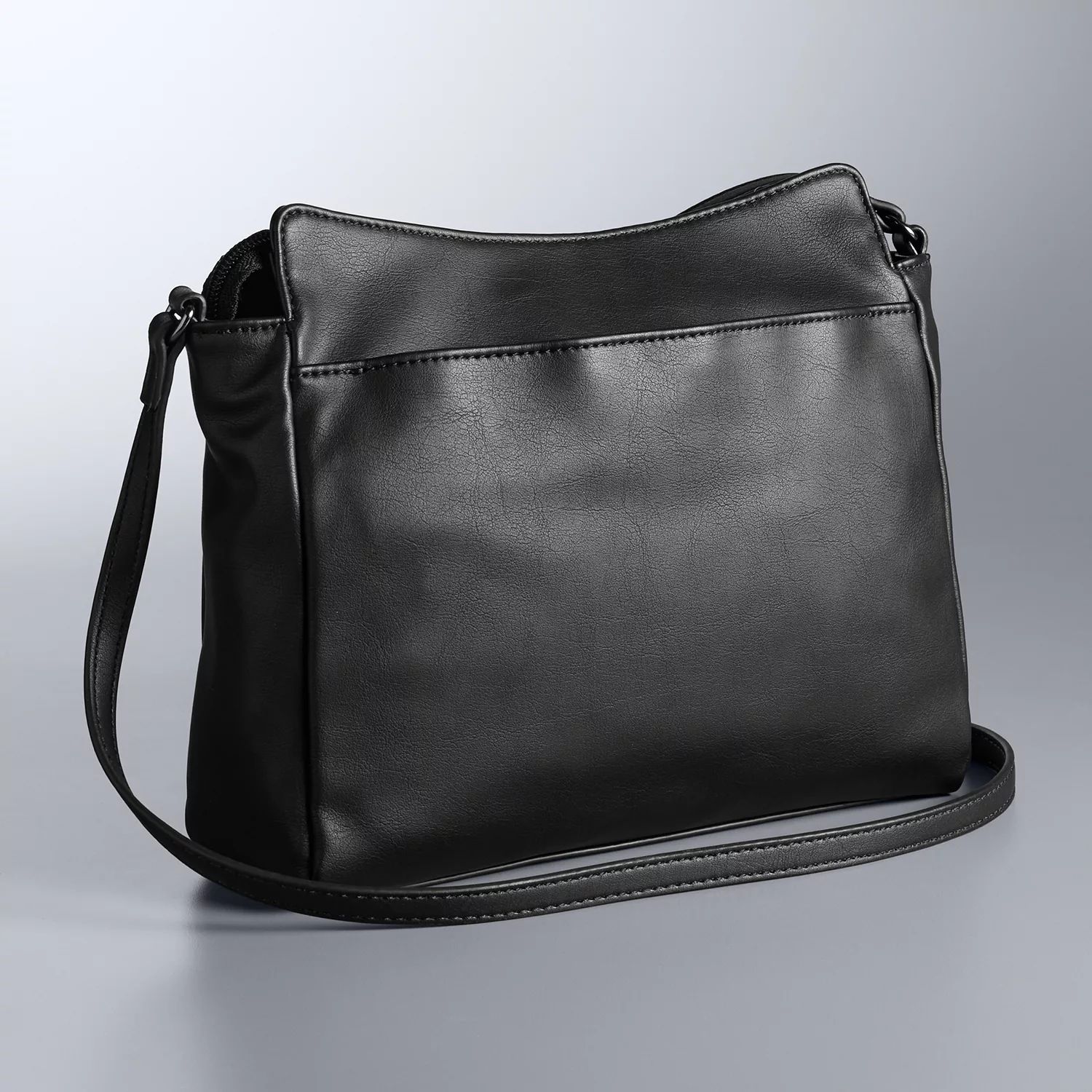 Женская сумка через плечо Simply Vera Vera Wang Cara с логотипом Simply Vera Vera Wang, черный