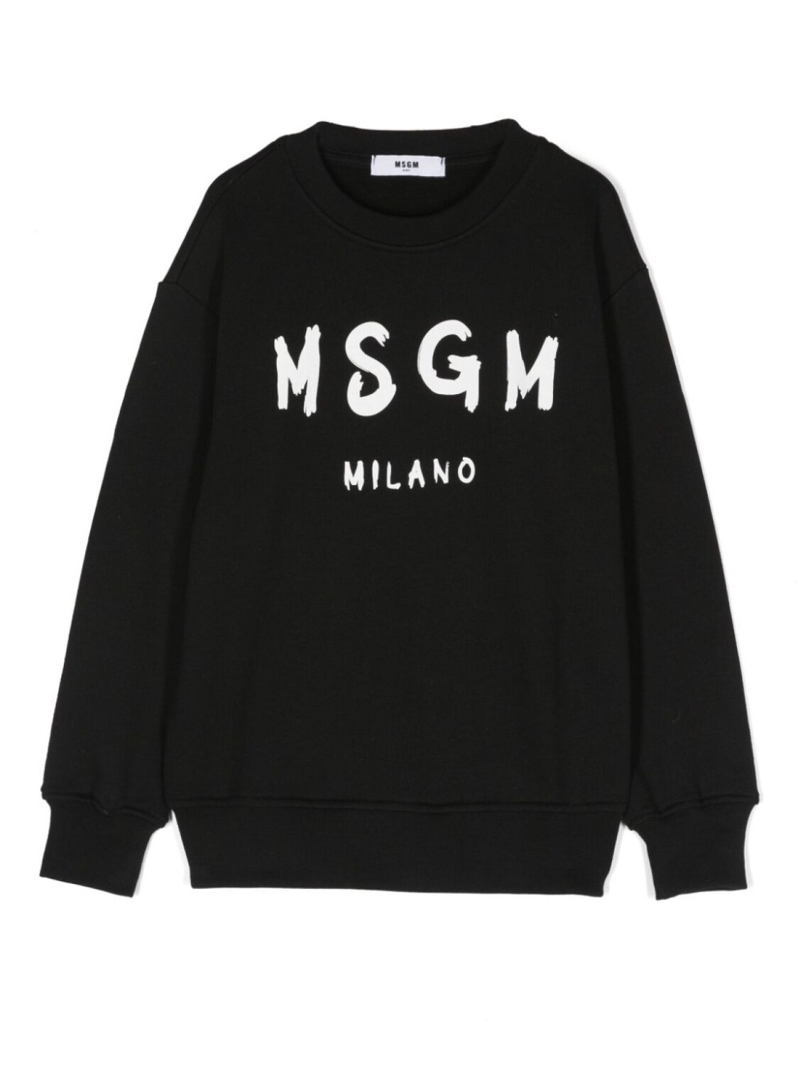 

MSGM Kids толстовка с логотипом, черный