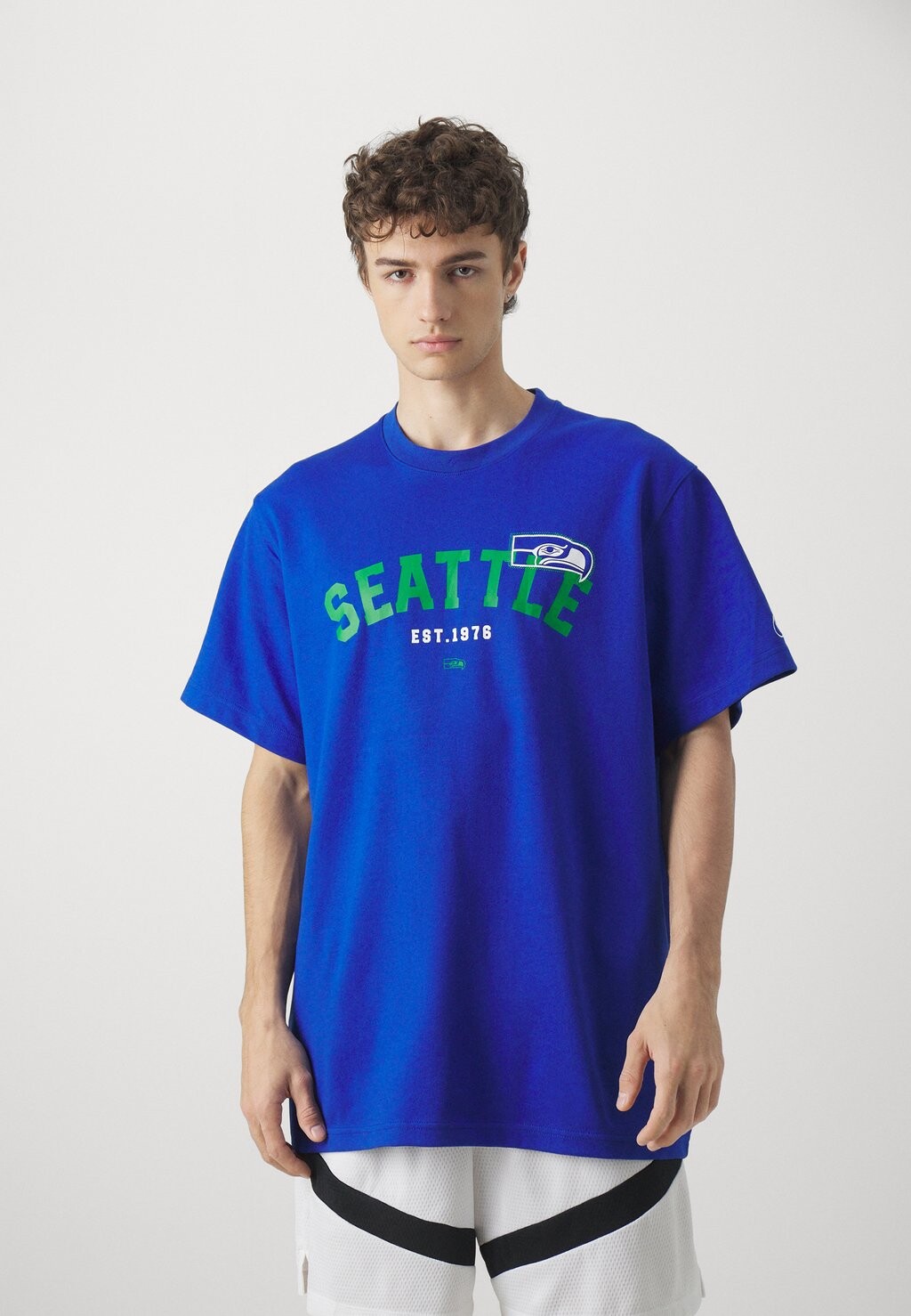 

Команда Nfl Seattle Seahawks Oversize Heavy Tee Nike, цвет old royal