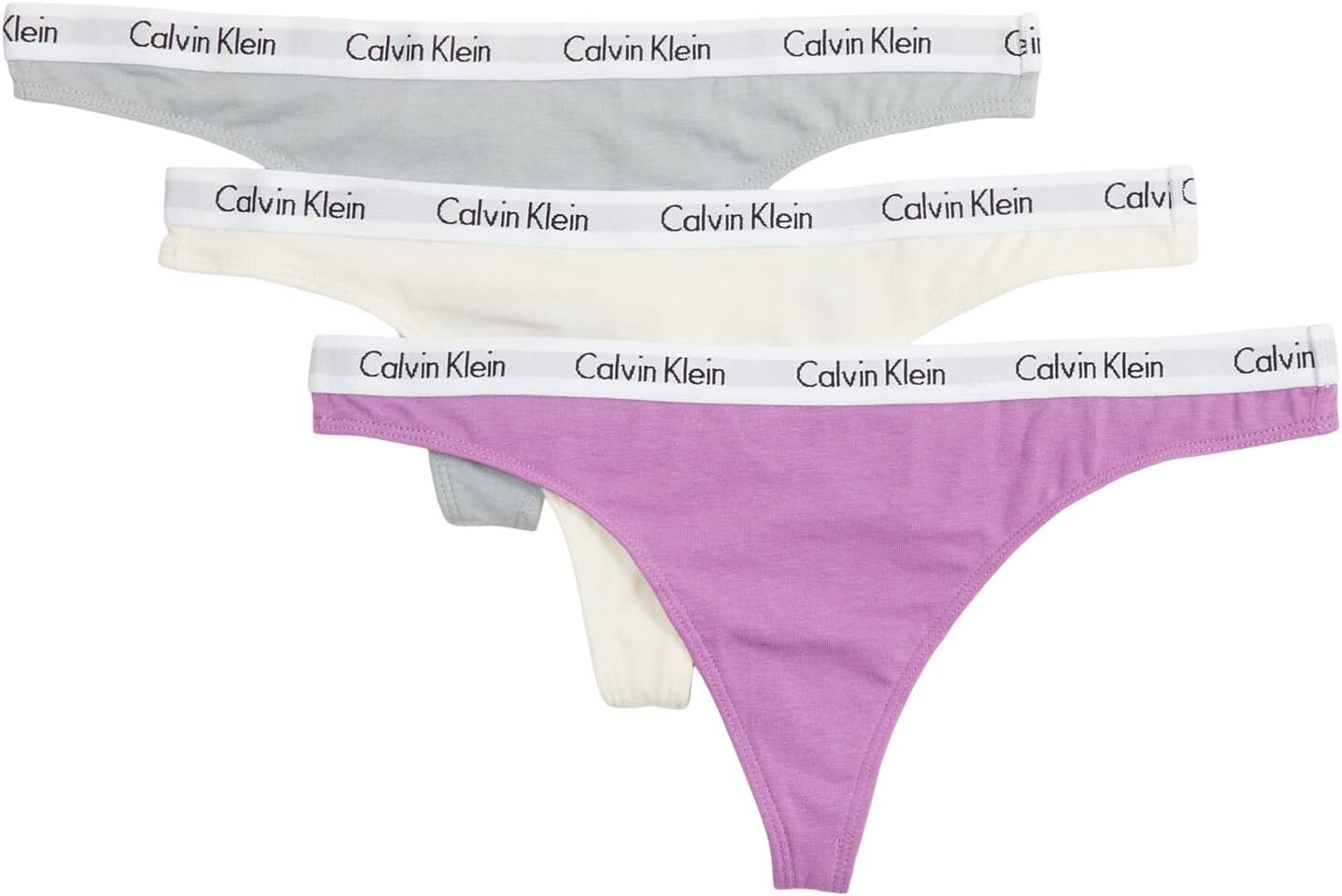 

Комплект стрингов «Карусель», 3 шт. Calvin Klein Underwear, цвет Silver Spring/Vanilla Ice/Iris Orchid