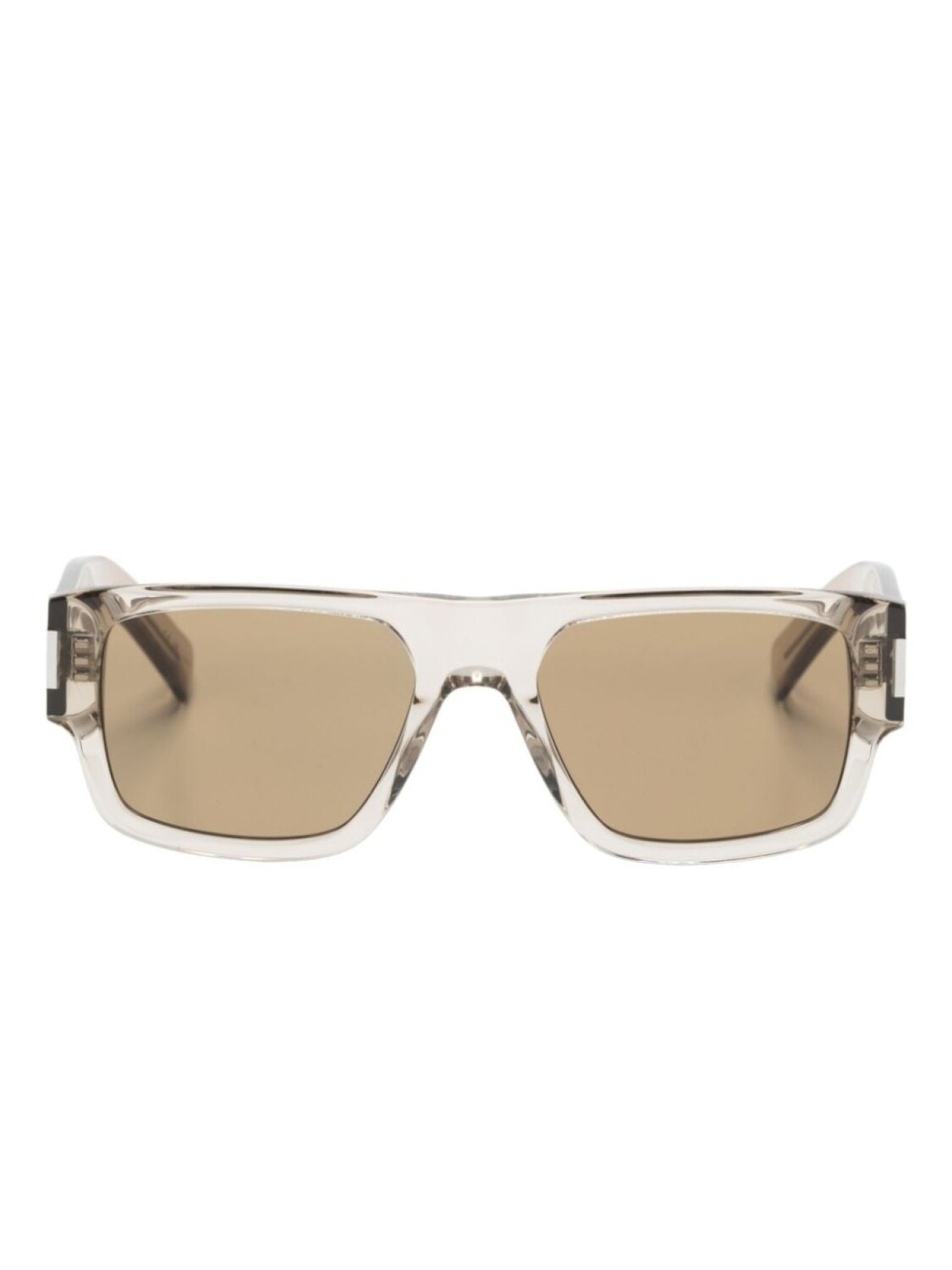

Saint Laurent Eyewear солнцезащитные очки SL659 в квадратной оправе, серый