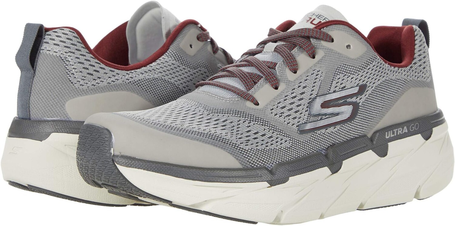 

Кроссовки Max Cushioning Premier - Vantage SKECHERS, цвет Gray/Red