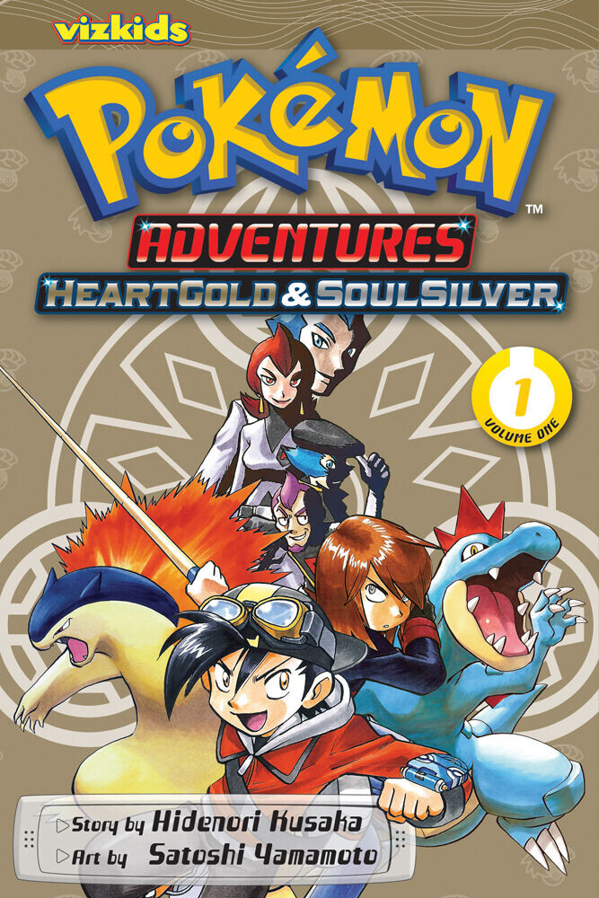 

Манга Pokemon Adventures: HeartGold and SoulSilver Manga Volume 1