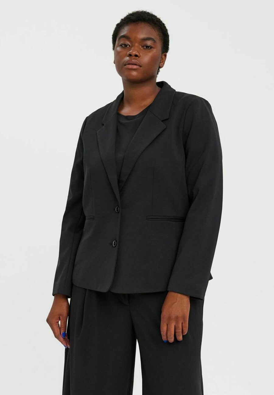 

Блейзер Vero Moda Curve VMLUCCA SLIM CURVE, черный