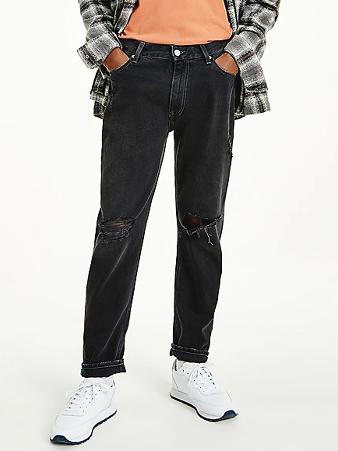 

Tommy JEANS DAD Обычные джинсы, черный