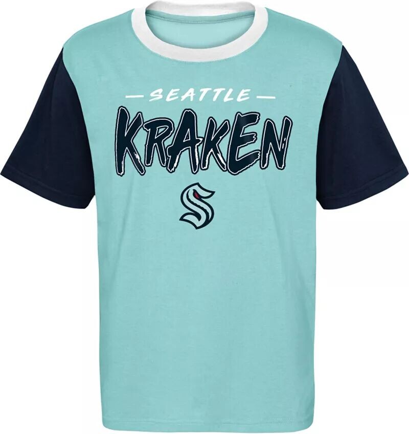 

Outerstuff Молодёжная футболка НХЛ Seattle Kraken '22–'23, специальное издание
