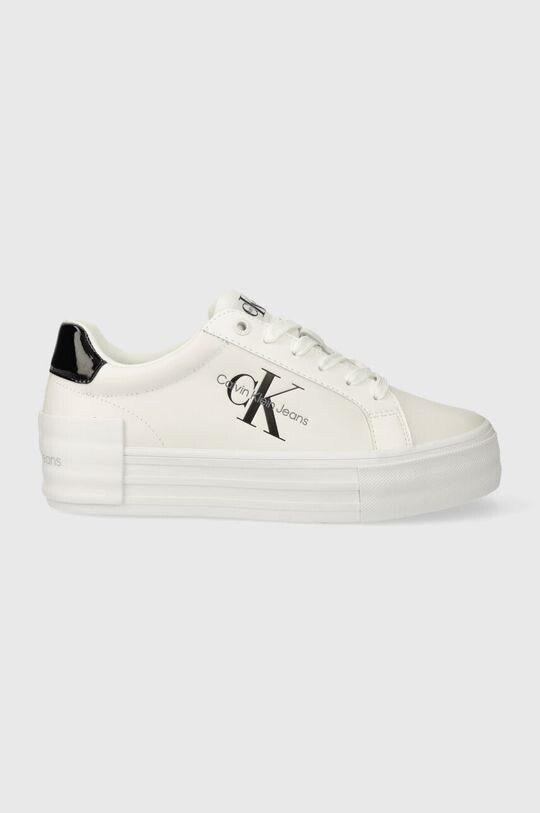 

Кроссовки BOLD VULC FLATF LOW LACE LTH ML Calvin Klein Jeans, белый