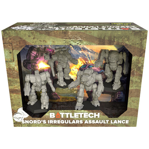 

Фигурки Battletech: Snord’S Irregulars Assault Lance
