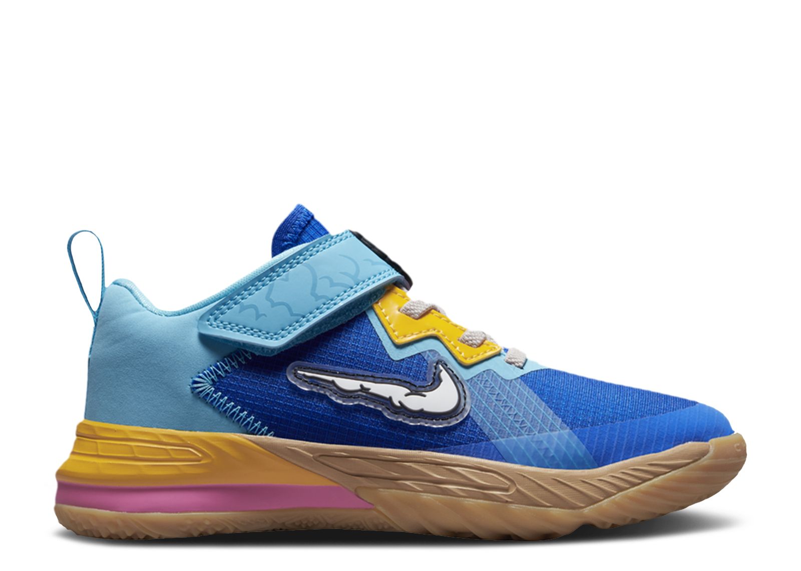 Кроссовки Nike Space Jam X Lebron 18 Low Ps 'Wile E. X Roadrunner', разноцветный