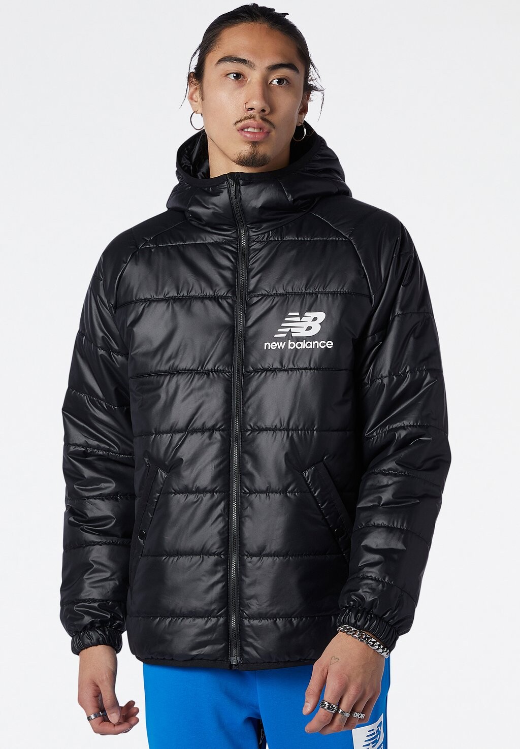

Зимняя куртка ATHLETICS WINTERIZED SHORT PUFFER New Balance, черный