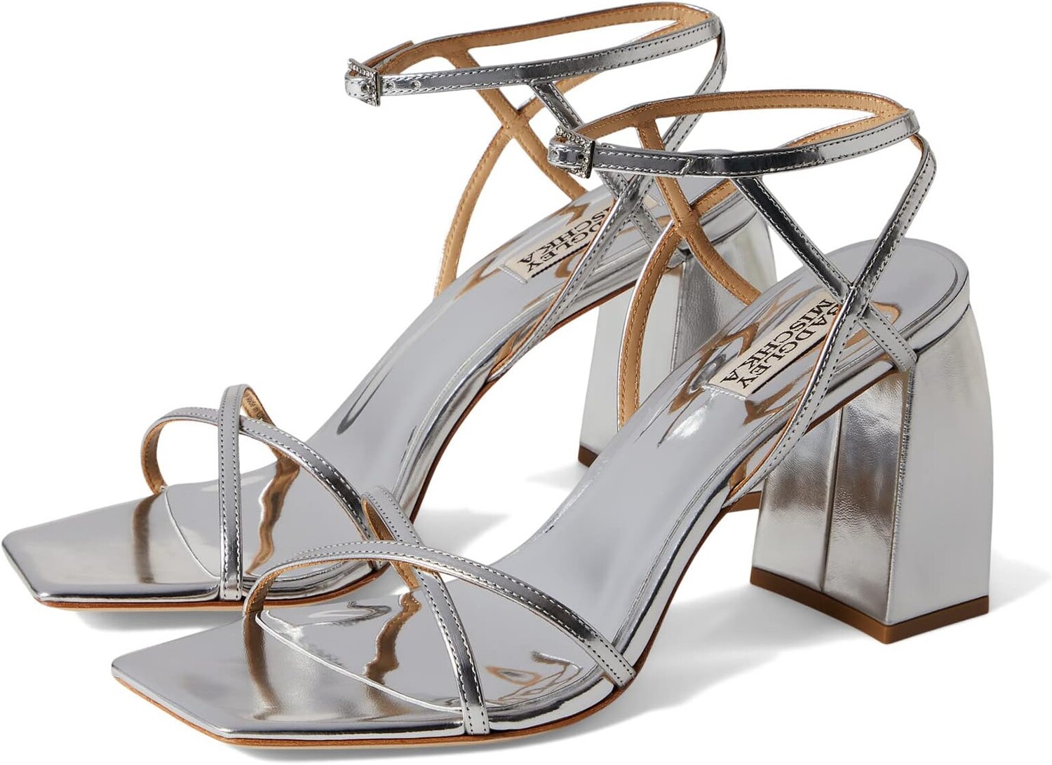

Босоножки Ivanka Badgley Mischka, цвет Silver
