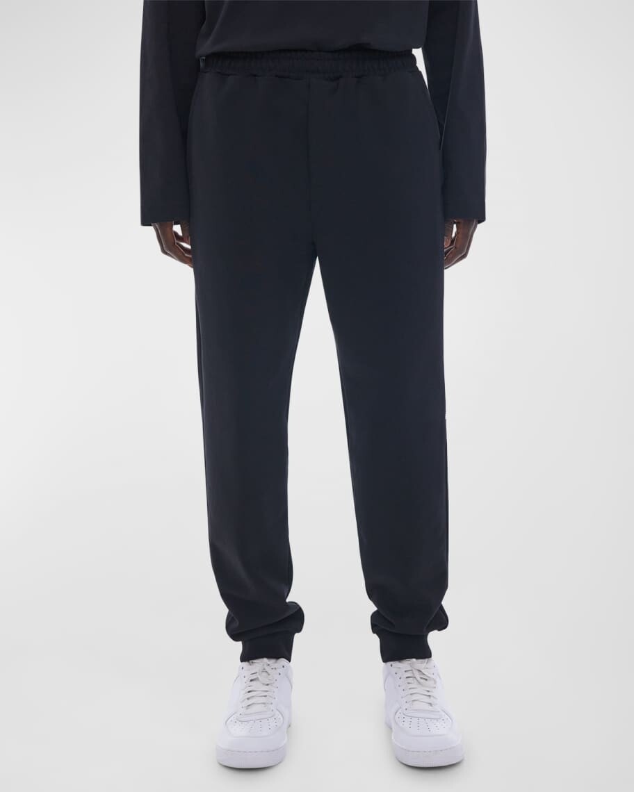 

Мужские брюки-джоггеры с боковым логотипом Helmut Lang, Черный