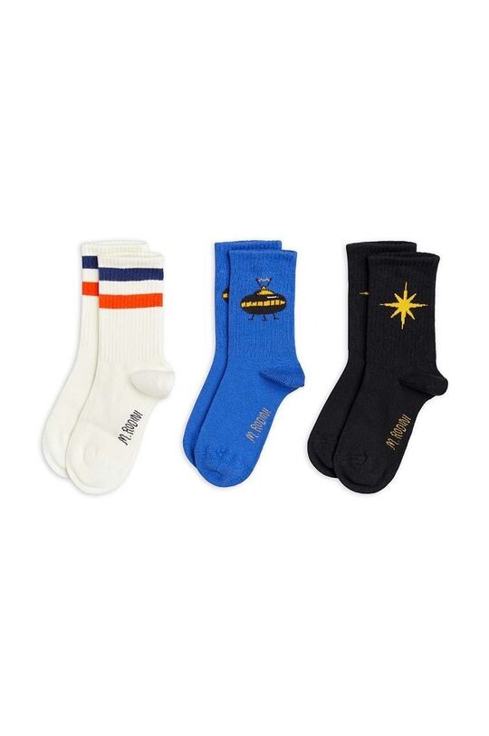 

3 пары детских носков Mini Rodini, мультиколор